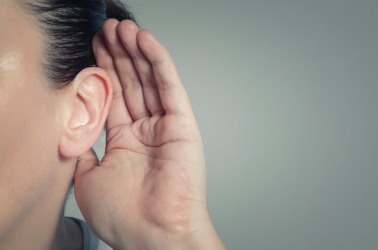 Hands on ears