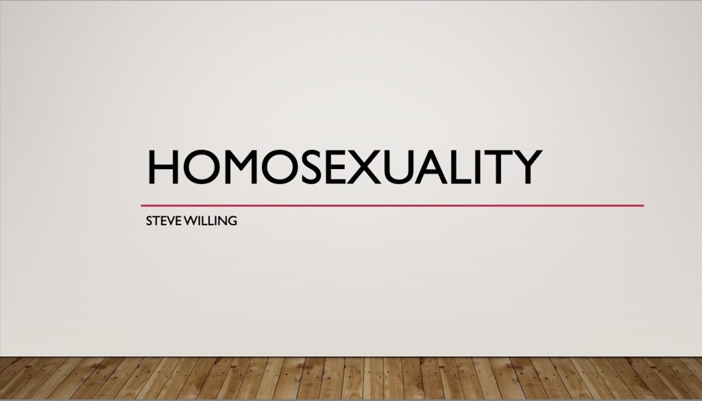 homosexuality