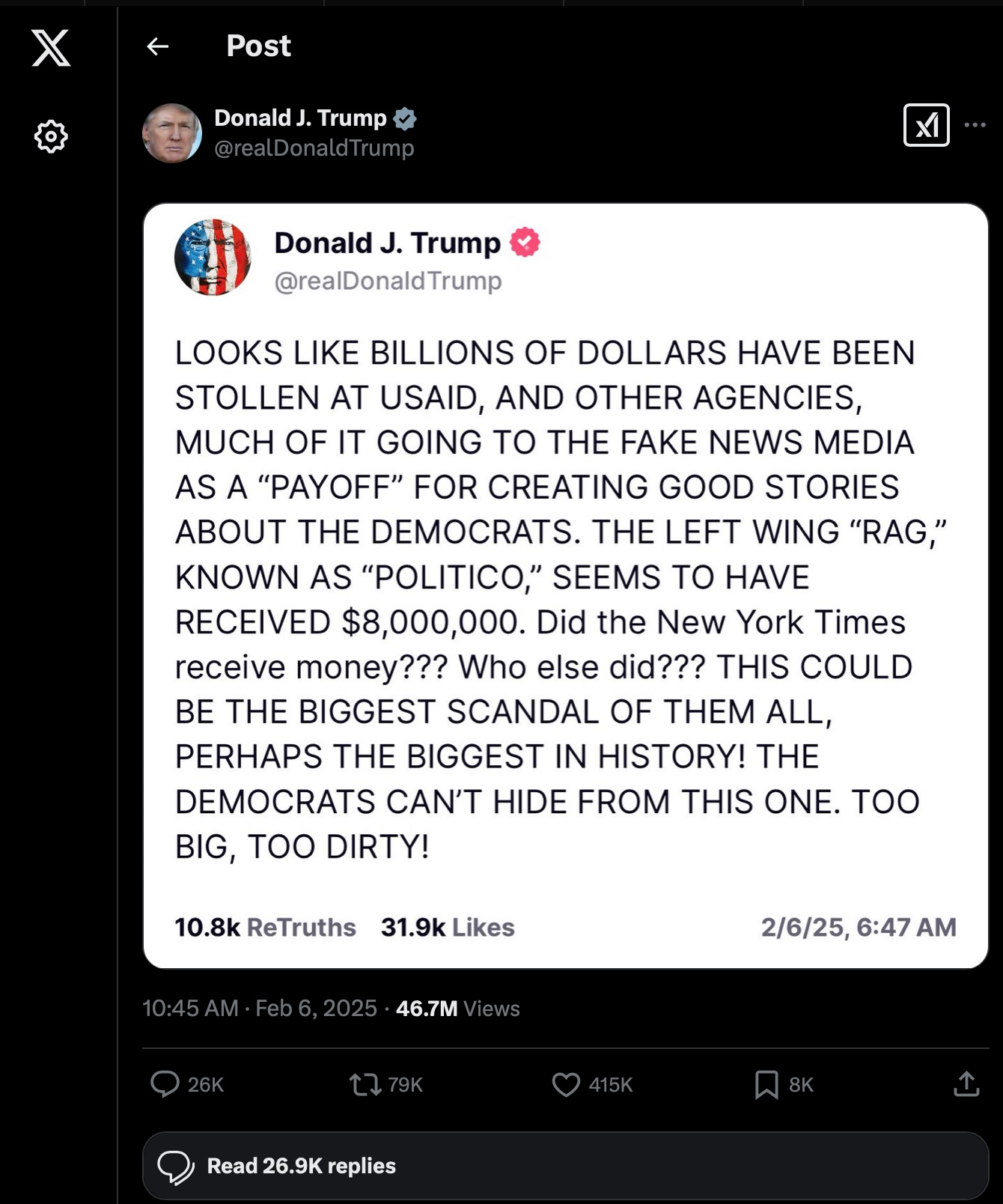 A screenshot of a social media post
Description automatically generated